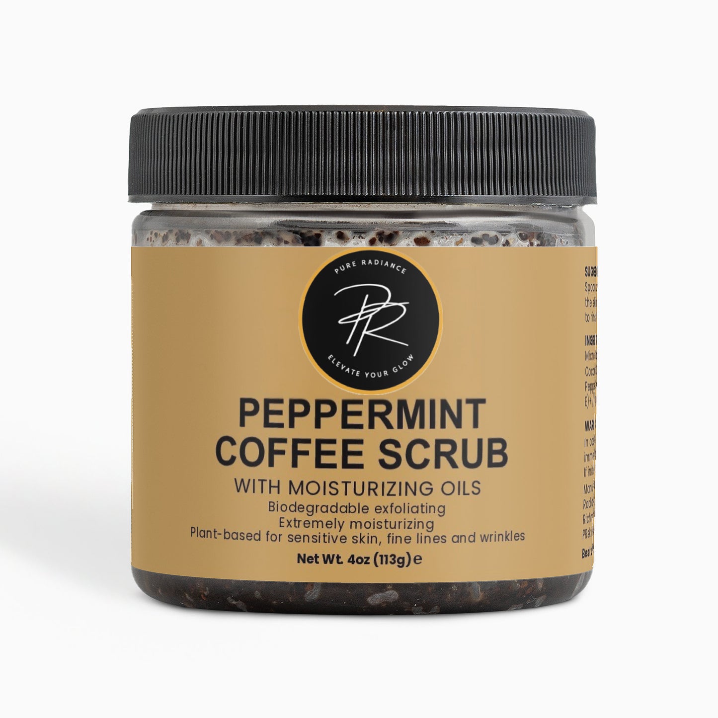 Peppermint Coffee Scrub