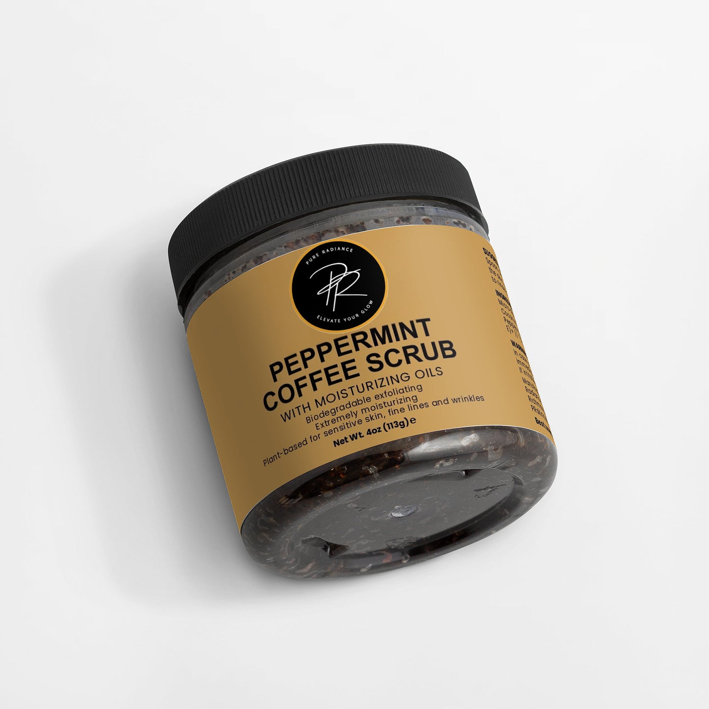 Peppermint Coffee Scrub