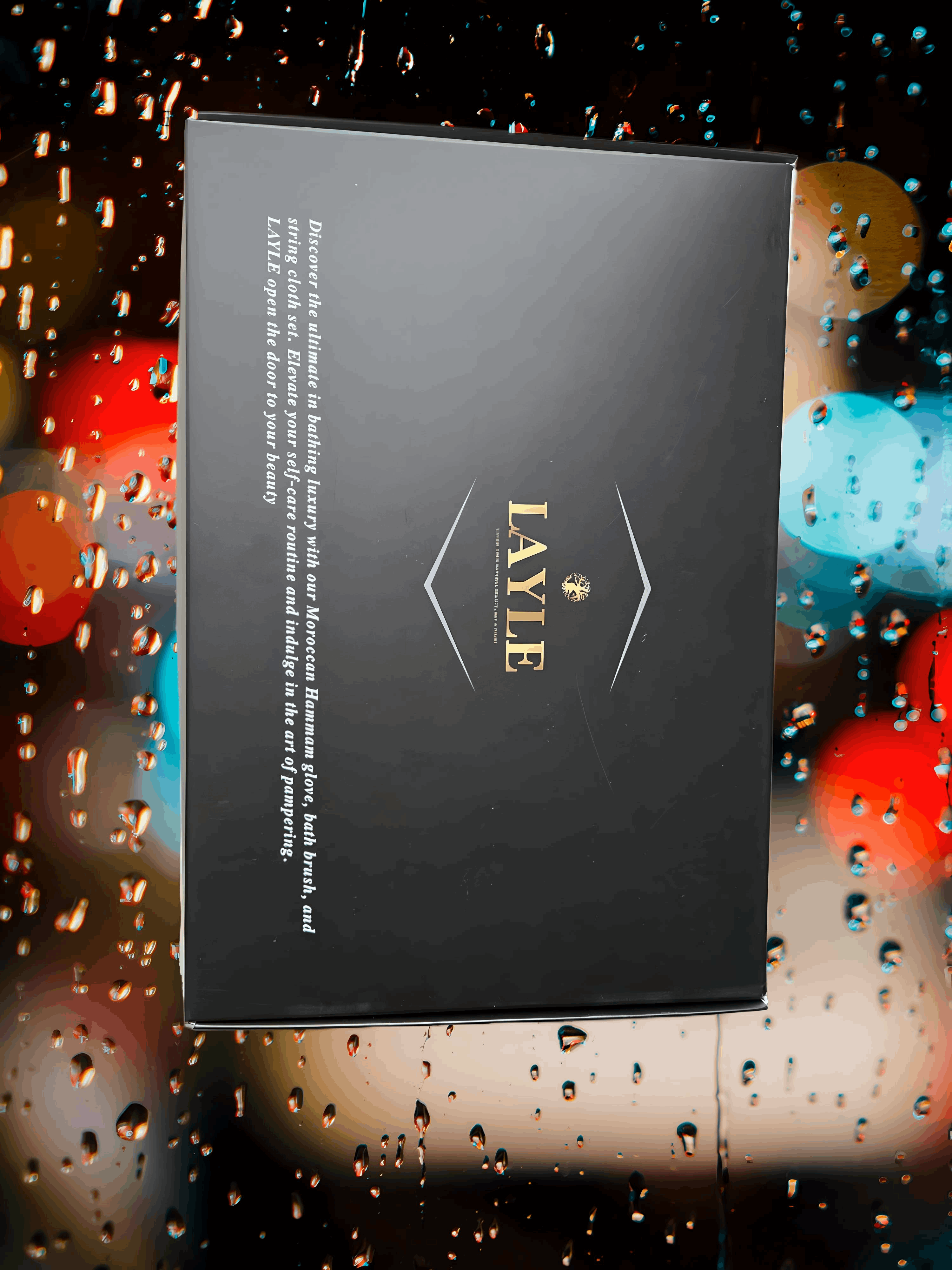 Moroccan Bath Glove & Loofah Set